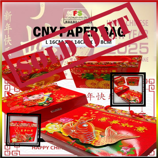 CNY Paper Carrier 10pcs|Bundle  (Unable fix design artwork)