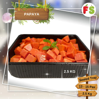 Papaya Sealed Tray , 2.5KG