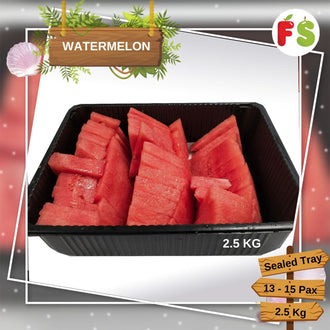 Red Watermelon Sealed Tray, 2.5KG | 西瓜切块