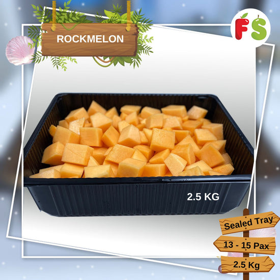 Rockmelon Platter, 2.5KG+/- | 澳洲密瓜切块