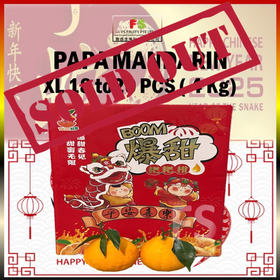 PAPA XL Mandarin XXL 16 pcs, 4KG | 耙耙柑