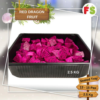 Red Dragon Fruit Platter, 2.5KG+/-