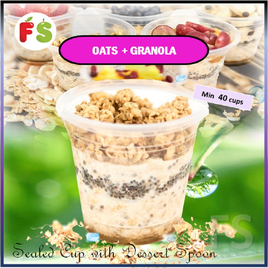 Overnight Oats -Original Flavors N200, 9'Oz | 40 cups onwards