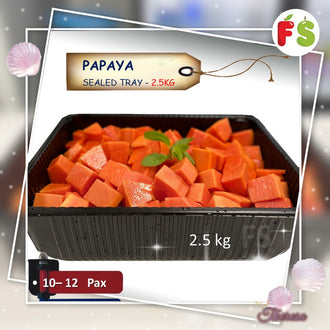 Papaya Sealed Tray , 2.5KG