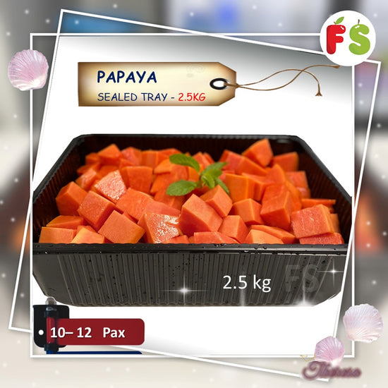 Papaya Sealed Tray , 2.5KG