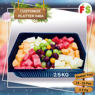 Customize Platter 048A, Sealed Tray (2.5KG)