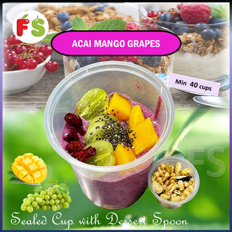 Acai Mango Green Grapes - 9'Oz  Wt: 180gsm +/-