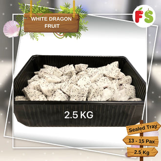 White Dragon fruits Platter, Wt:2.5KG +/-