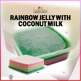 Rainbow Agar Agar  (1kg/Box)  椰浆菜燕