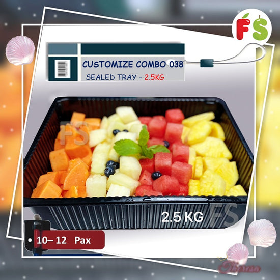 Customize Platter Combo 038 , Sealed Tray 2.5KG